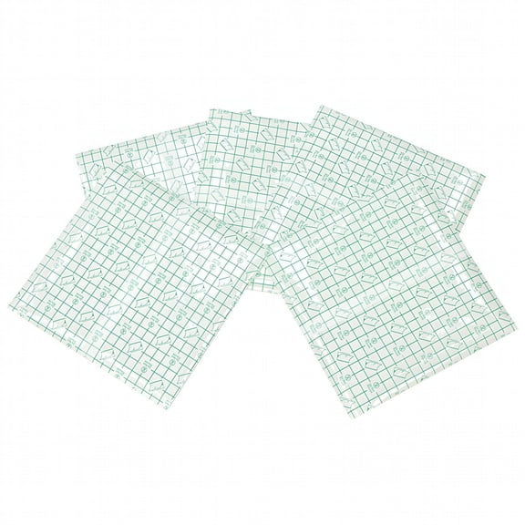 QARUN Waterproof Transparent Adhesive Bandages-25pcs,8x8 Inches-Ideal for Wound Care and Post-Op Recovery