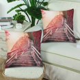 thumbnail image 2 of MKHERT Stair On Mountain Pillowcase Pillow Protector Cushion Cover 18x18 inch,Set of 2, 2 of 2