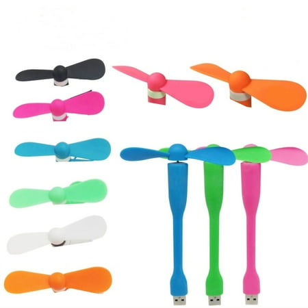 

Portable Mobile Phone Fan Silicone Mini Cellphone Handheld Dormitory Fans For Travellingfor IOS Interface