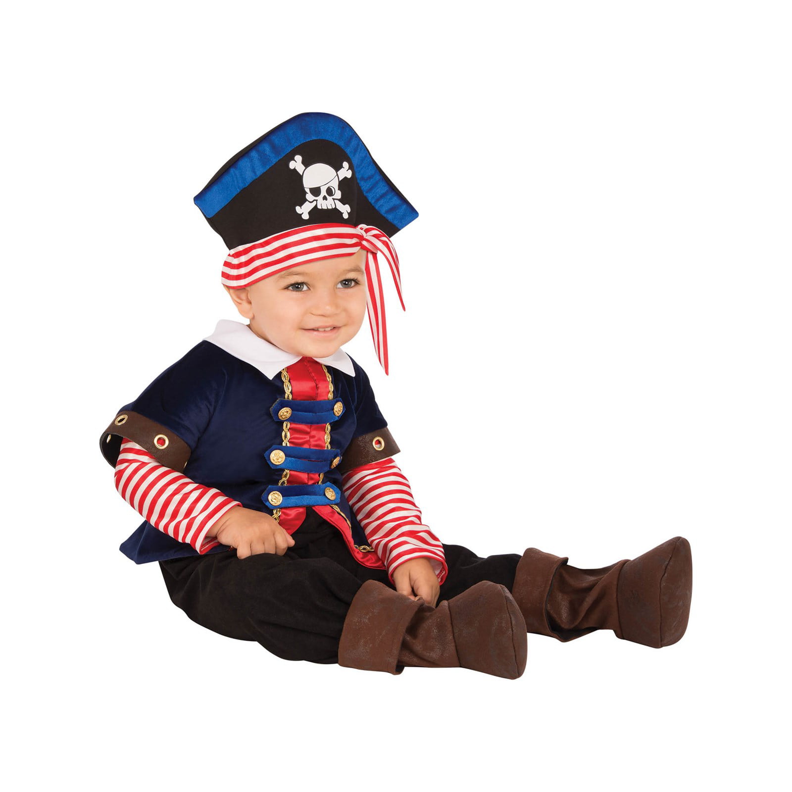 New boy girl  Baby Toddler PIRATE Halloween COSTUME  Hat 12-24 months
