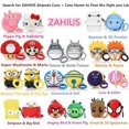 thumbnail image 5 of Funda de silicona para Airpods, compatible con Apple Airpods 1 y 2 [Serie de dibujos animados] [Diseñada para niños y niñas] (Mike), 5 of 5