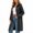 Dark Gray, variant on Edvintorg Winter Cardigan Sweaters for Women 2026 Knit Open Front Hooded Long Sweater Long Sleeve Cardigans with Pockets Plus Size
