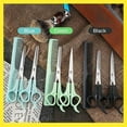 thumbnail image 3 of HHBEAUTY Black Stainless Steel Hair Cutting Shears Set, Thinning Scissor, Comb - Barber Kit for Women/Men/Kids, 3 of 9