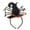 B-Black, variant on CNJKEHIUV Halloween Headband Under $2 Halloween Witch Hat Headband Sequin Lace Masquerade Party Hair Accessory