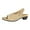 Khaki, variant on Honeeladyy Deals Sandals For Women Comfortable Elegant Low Chunky Heel Shoes Summer Sandals Pumps Ankle Buckle Open Toe Casual Shoes