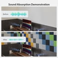 thumbnail image 3 of Paneles acústicos Amantech High Density Sound, 30 x 30 x 1 cm, paquete de 12, 3 of 7
