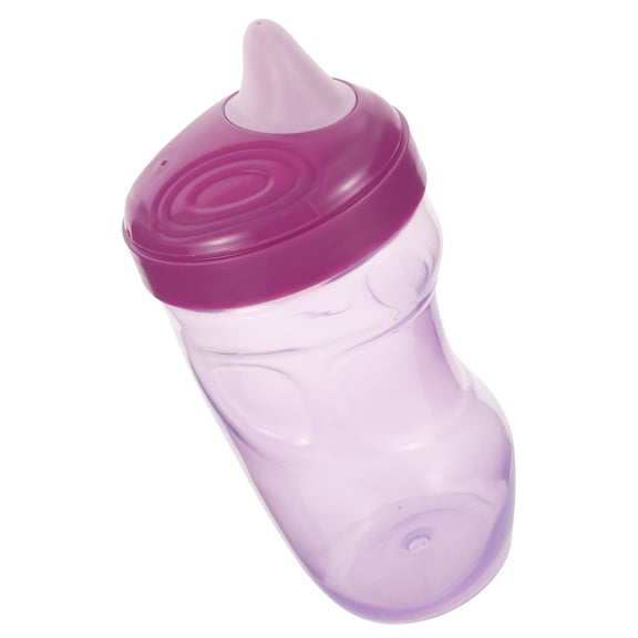 LEORX Back to School Toddler Cup Non Spill Baby Sippy Cup Purple PP 1Pcs