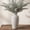 Rustic-203, variant on White Decorative Terracotta Vase, Rustic Ceramic Flower Vase for Living Room, Bathroom & Centerpieces