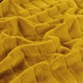 thumbnail image 3 of Home Soft Things Plush Faux Fur Throw & 2 Pillow Covers Set - Lemon Curry - 60"x80"/18"x18" Jumbo, 3 of 9