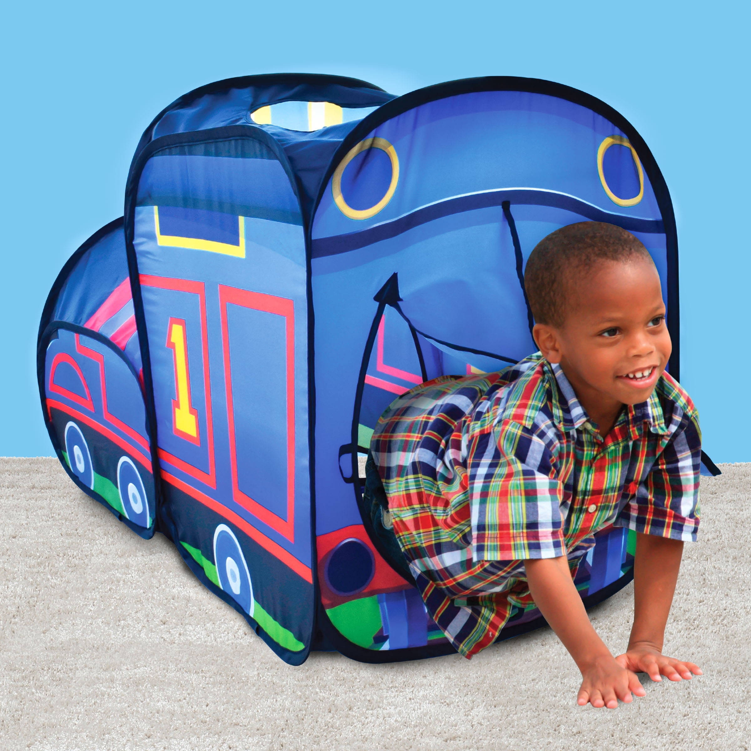 Thomas the Train & Friends Pop Up Play Tents, Polyester Material for Inside & Outside, Kids Ages 3+