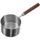 thumbnail image 5 of GOOHOCHY Cacerola de metal con mango de madera, pequeña olla para aceite, con asa (patrón aleatorio), 5 of 8