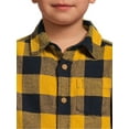 thumbnail image 5 of Wrangler Toddler Boys’ Long Sleeve Flannel Shirt and Jeans Set, 2-Piece Outfit Set, Sizes 2T-4T, 5 of 5