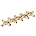 thumbnail image 2 of Connector, Functional Brass  Fitting Brass Excellent Effect  4-way  For Gas For Water, 2 of 8