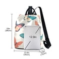 thumbnail image 3 of FORMRS Women's Travel Backpack Purse Anti-Theft Hidden Pockets Casual Shoulder Bag, Colorful Butterflies, 3 of 7