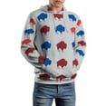 thumbnail image 5 of Buffalo Football Men's Women New Sweatshirt Hoodie Men's Plus Size Sweatshirt Hooded Sweatshirt 3d Printed Street Men's Cloth, 5 of 6