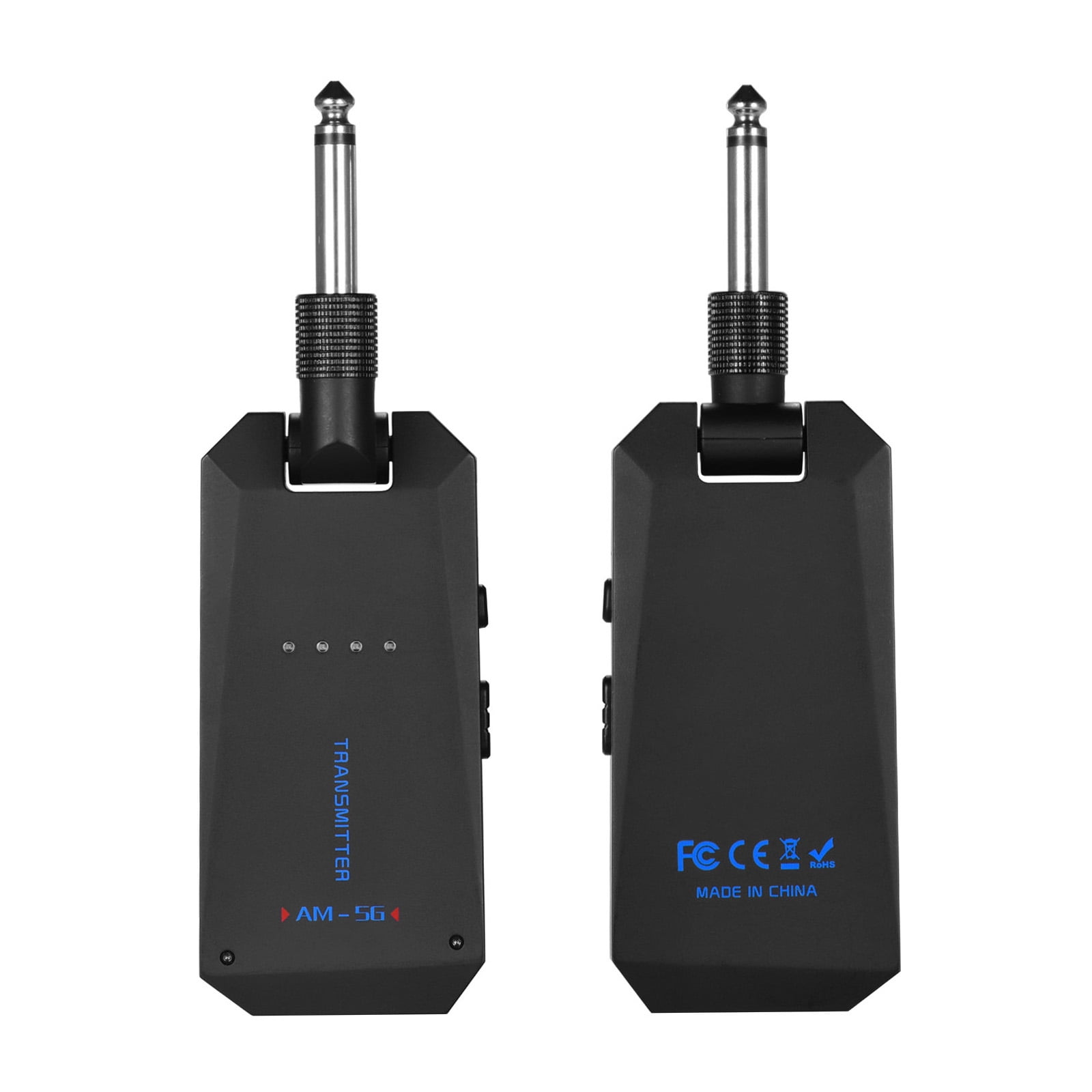 wireless guitar Bass AM-5G Wireless 5.8G Guitar System Rechargeable Audio Transmitter and Receiver ISM Band for Electric Bass Guitars Amplifier Accessories