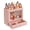 Pink, variant on Honiway Cologne Organizer for Men, Large Capacity Dustproof Cologne Holder with Drawer Storage Perfume Stand Organizer (Black)