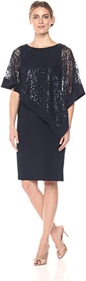 r&m richards navy dress