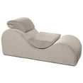 thumbnail image 6 of Avana  Luvu Lounger - Chaise Lounge Chair for Yoga, Exercise, Stretching, Massage and More - High Density Foam Core Buckwheat, 6 of 8