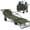 Green, variant on 2-in-1 Beach Wagon Cart, Convertible Folding Lounge Chair, 650LBS Large Capacity, Silent Swivel All-Terrain Wheels, Portable Utility Cart for Beach, Pool, Grocery & Camping, Lake Blue