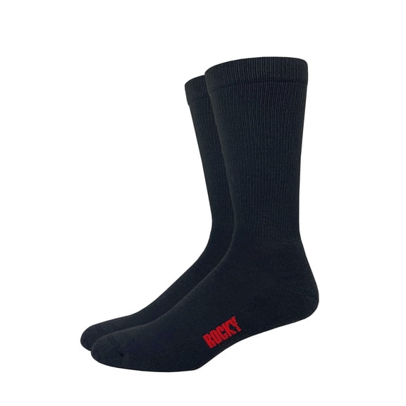 Rocky Mens Ultra Dri Military Crew Boot Socks 2 Pair Pack