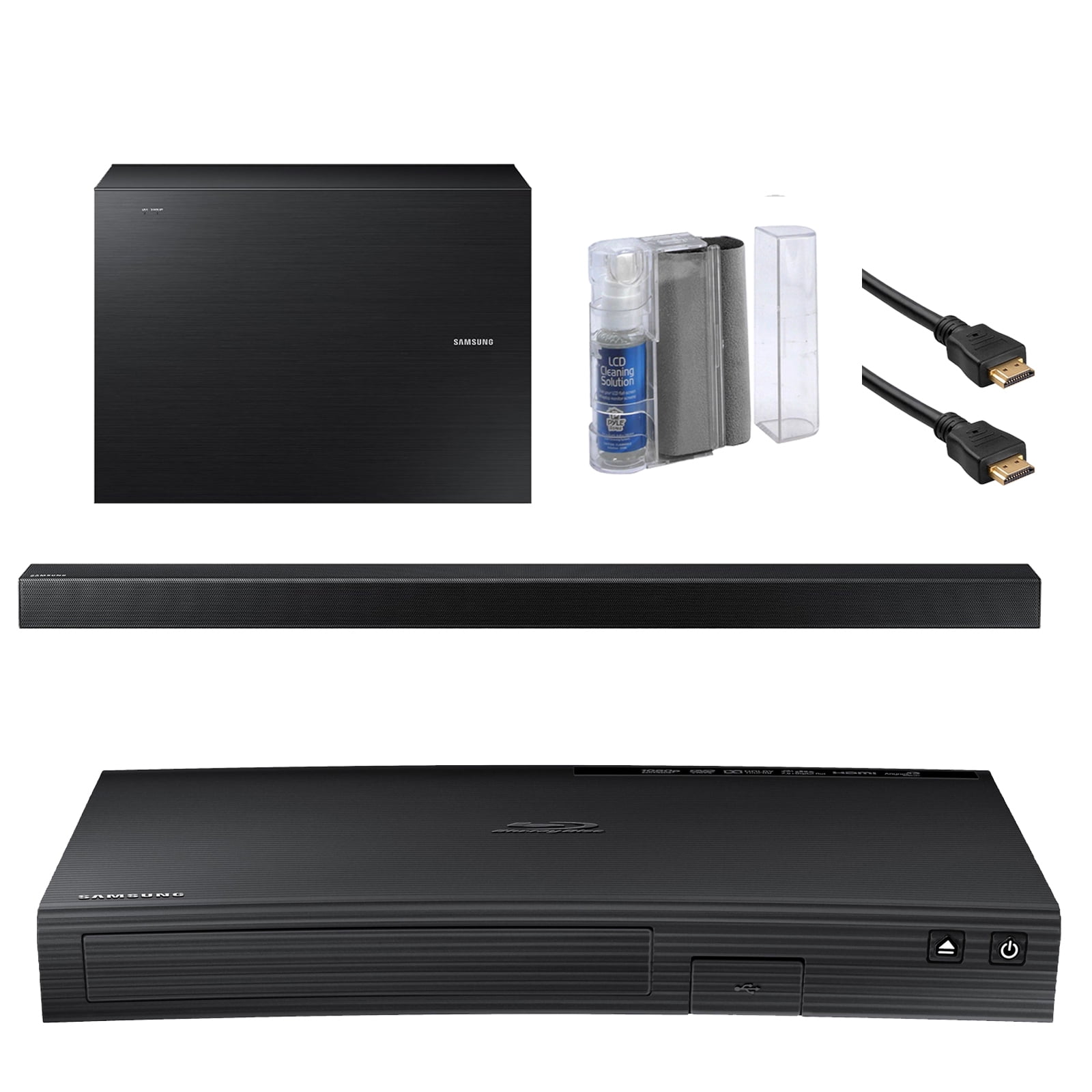 Samsung SBDJ5700 Curved Bluray CD DVD Player with WiFi Bundle With