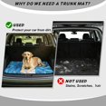 thumbnail image 2 of Psesaysky Waterproof Trunk Mat 29" x 39", Guatemala Waving Flag Pattern Duty Rear Trunk Liner All Weather Trunk Floor Mat for Travel, 2 of 3