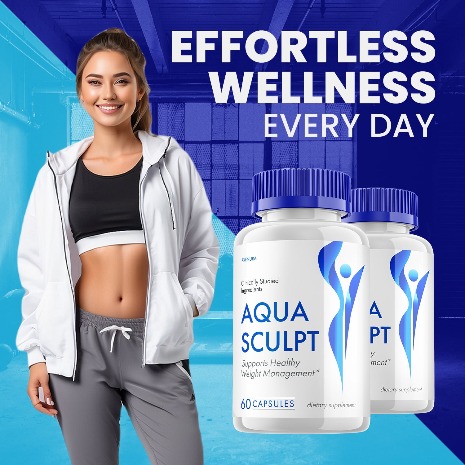 Aqua Sculpt Keto Capsules, 2 Pack, 120 Capsules, Dietary Supplement