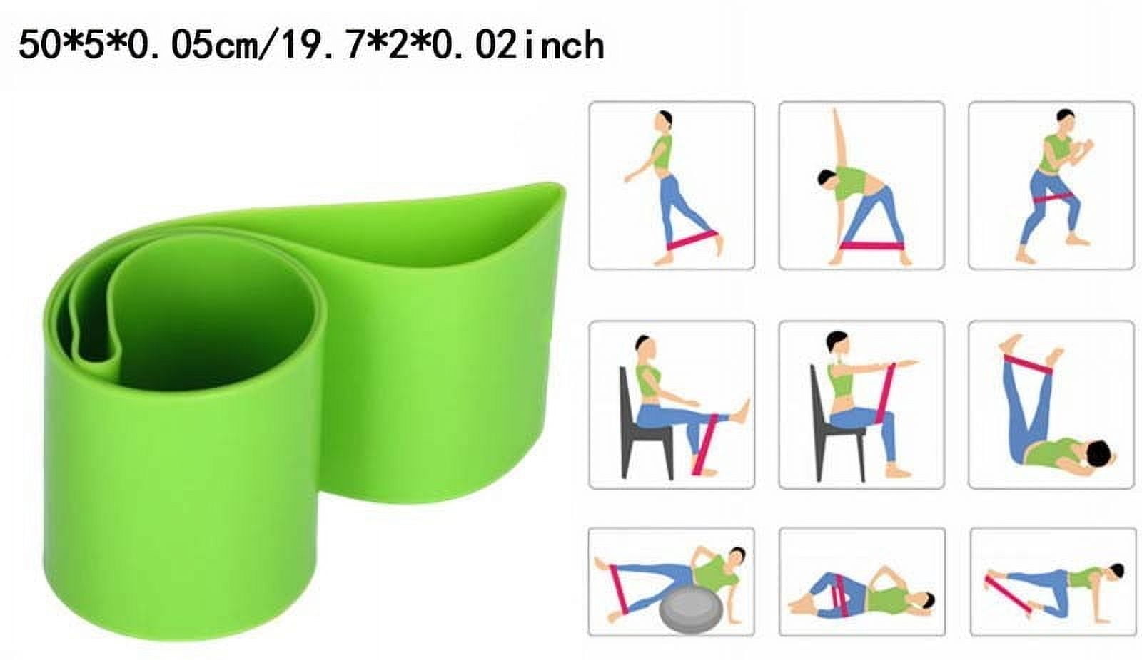 Yoga Sets for Women, Resistance Band with Handles, Figure 8 Tension Rope Stretch Bands for Exercise, Shoulder Biceps Chest Arm Workout Equipment, 8 Shaped Elastic Pull Yoga Tension Rope