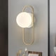 thumbnail image 5 of Apliques de pared modernos Lámpara de pared Pantalla de vidrio Luminaria Iluminación Accesorios LED con blanco 32x10x15.5cm, 5 of 9