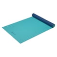 thumbnail image 2 of Gaiam 2-Color Yoga Mat, Open Sea, 4mm, 2 of 3