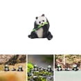 thumbnail image 6 of Kokiya Mini Fairy Garden Panda Statue 1/64 Scale Fairy Garden DIY Miniature Scenes B, 6 of 9