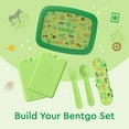 thumbnail image 6 of Bentgo Kids Utensil Set - Reusable Plastic Fork, Spoon & Storage Case - BPA-Free Materials, Easy-Grip Handles, Dishwasher Safe - Ideal for School Lunch, Travel, & Outdoors (Safari), 6 of 7