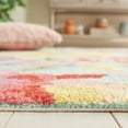 thumbnail image 4 of Safavieh Easy Care Alan Floral Area Rug, Blue/Pink, 4' x 6', 4 of 10