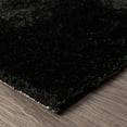 thumbnail image 4 of Luxe Weavers Fluffy Shag Black 5x7 Area Rug Plush Bedroom Carpet, 4 of 10
