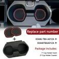 thumbnail image 3 of KY Cup Holder Insert Accessories for Honda Civic 2016-2021 Sport Hatchback Coupe Sedan Insight,Center Console Drink Bottle Cup Holder Adapter Replace 83446-TBA-A01ZA (Black), 3 of 7