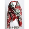 thumbnail image 6 of Women Blanket Scarf Frayed Edge Fashion Winter Fall Lightweight Flannel Scarves, 6 of 6