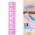 thumbnail image 2 of Weekly Pill Case Portable: Dustproof 7 Day Pill Organizer Daily Tablet Holder, 2 of 7