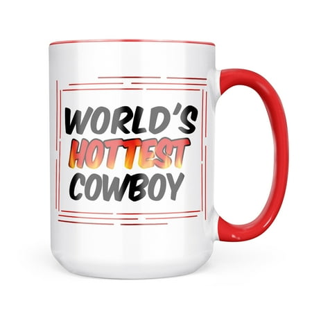 

Neonblond Worlds hottest Cowboy Mug gift for Coffee Tea lovers