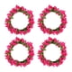 thumbnail image 1 of Anillos para velas portavelas de pilar guirnalda de bayas corona de velas pequeña para El día de San Valentín y Acción de Gracias Rosa BLESIY, 1 of 8