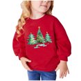 thumbnail image 1 of Posijego Vêtements de Noël pour Enfants Garçons Filles Chandail à Manches Longues Col Rond Chandail en Coton, 1 of 4