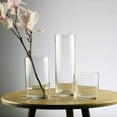 thumbnail image 4 of MasteelfCA Transparent Flower Holder Cylinder Glass Vase Flower Arranging Container, 4 of 8