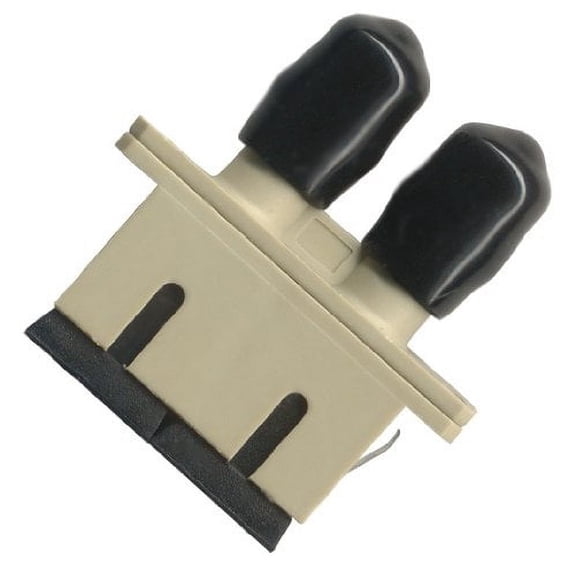Ultra Spec Cables SC to ST Duplex Multimode Fiber Optic Coupler