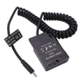 thumbnail image 2 of Adaptador de corriente tipo C con acoplador de CC ENEL14 y decodificación completa para batería ficticia para Nikon D5600 y D5500, 2 of 14