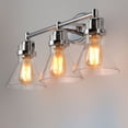 thumbnail image 4 of Maxim 26113CDPC 10 x 24.25 in. Seafarer 3-Light Bath Vanity, Polished Chrome, 4 of 5