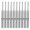 thumbnail image 1 of 10 Pcs Embout de Tournevis Électrique Croix Magnétique Puissant Matériel Durci Antidérapant Outil à Main 2.5mm, 1 of 1