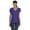 PURPLE, variant on Fruit of the Loom Womens HD V-Neck T-Shirt L39VR (5 PACK)