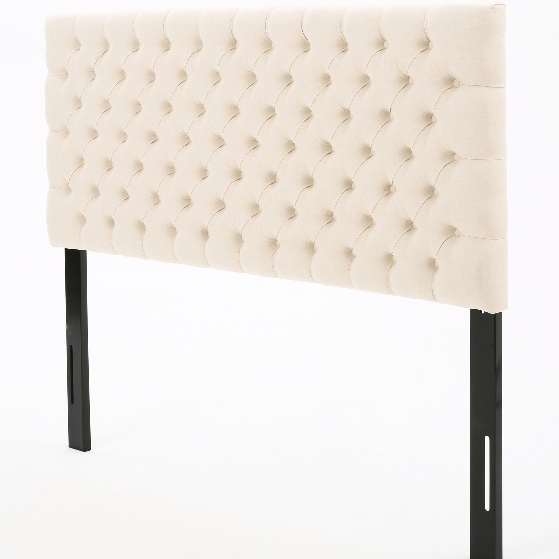 Beige Fabric Headboard For Queen Bed, With Contemporary Aesthetic To Enhance Your Bed's Look