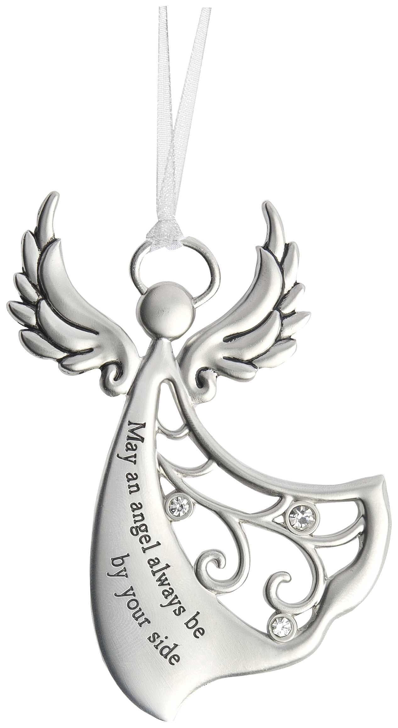Angels By Your Side Ornament by Ganz May An Angel Always Be By Your