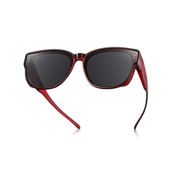 TINHAO Oversized Fit Over Sunglasses for Women Trendy Wear Over Sunglasses Polarized UV400 Protection for Driving